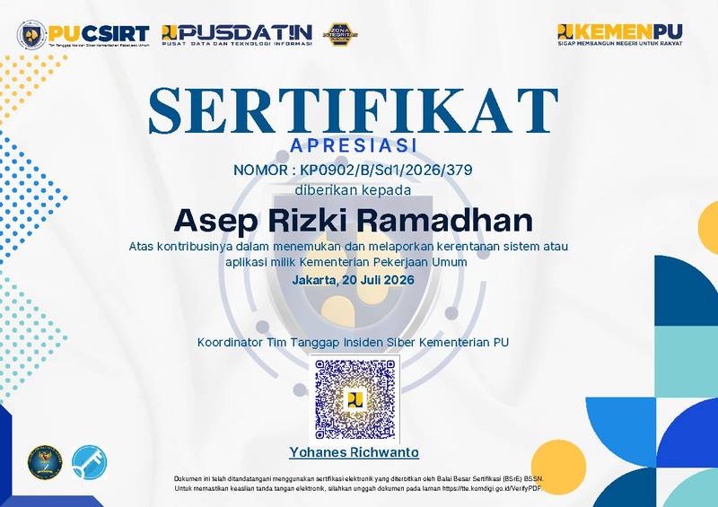 CSIRT Kementerian PU
